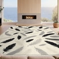 thumbnail image 2 of Design&I 8'x10' Washable Area Rug Extra Large Skid-Resistant Low Profile Long Minimalist Hallway Scattered Featuring Contemporary Entryway for Living Room, Family, 2 of 7