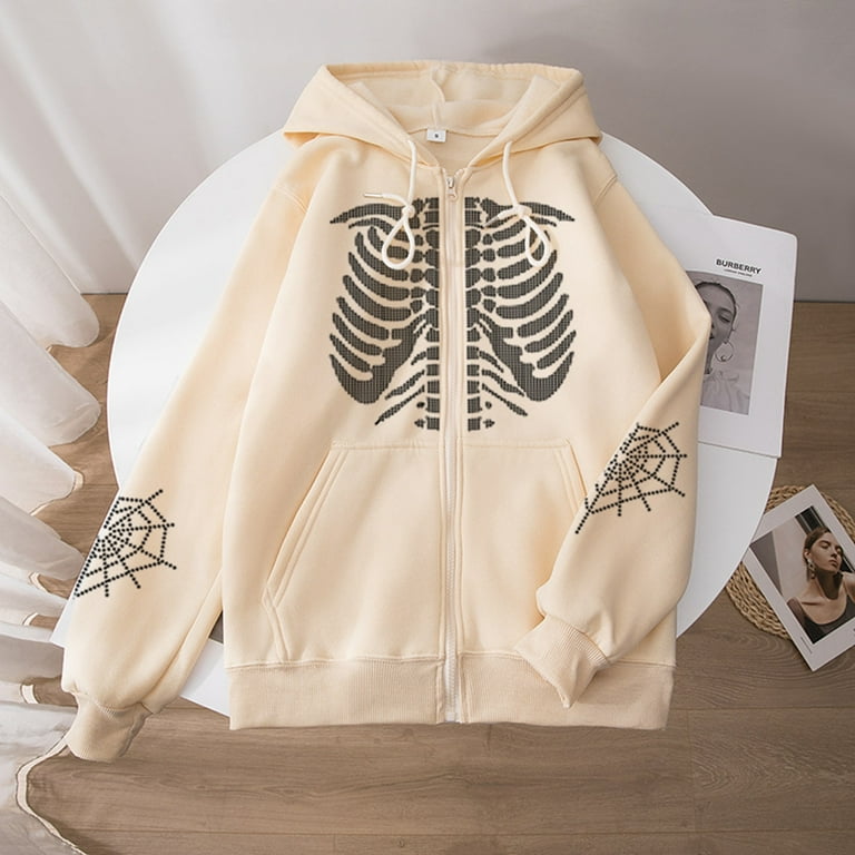 Men s Street Autumn Full Zip up Hoodie over Face Winter Vintage Zipper Polka Blank Hoodie Dot Matrix Print Hoodie Rhinestone Hoodie Cardigan Coat Casual Hoodie Men Round Neck Hoo Walmart