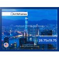 thumbnail image 3 of ArtToFrames 26.75x19.75 Inch - 68x50 CM Blue Puzzle Frame for 1000 piece Puzzles.1.38 Inch Custom Wood Puzzle Frames, Blue - Comes with Economy Acrylic, 3 of 6