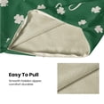 thumbnail image 4 of St Patricks Day Pillow Covers 18x18 Green Linen Gnomes Clover Printed Spring Decor St Patricks Day Decorations Cushion Covers for Home Decor, 4 of 6