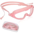 thumbnail image 1 of 1 Uds gafas de natación gran angular, protección UV transparente antivaho impermeable visión ajustable de 180 grados oso de fresa Electrónica, 1 of 5