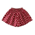 thumbnail image 2 of Hiijoy Little Girls Floral Polka Dot Shorts Lightweight Elastic Waist Shorts, Sizes 5-6Y, 2 of 5