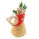 thumbnail image 5 of Pin de Navidad esmaltado Broche de sombrero Noel Collar con colgante de cristal de Navidad de invierno Oro, 5 of 7