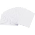 thumbnail image 1 of Premium Blank Pvc Cards - Pack Of 20 White Plastic Cards For Id Badge Printers, 1 of 5