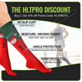 thumbnail image 4 of 6 Pairs Christmas Compression Socks for Women & Men Circulation 15-20 mmHg - Better Blood Flow, Swelling , Best Support for Medical, Running, Nursing,Christmas Gifts for Nurses Travel Pregnancy, 4 of 7