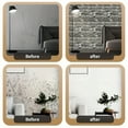 thumbnail image 4 of 3D Peel and Stick Foam Brick Wall Panels – 118.11in / 196.85in / 393.7in, Easy to Clean & Cut, Grid Pattern for Home Decor – Self-Adhesive Wallpaper for Living Room, Kitchen, Bedroom, Office, Dorm, 4 of 11