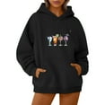 thumbnail image 6 of Hvyesh Heated Sweatshirt Heated Sweatshirts for Women Heated Hoodie Cozy Long Sleeve Hooded Pullover Warm Heating Outdoor Winter Clothes, 6 of 9