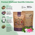 thumbnail image 7 of Organo Republic 23 Wildflower Seeds Annual & Perennial Mix for Indoor & Outdoors, Attract Birds & Butterflies 100,000+ Non-GMO, Heirloom Garden Seeds, 4oz Packet for Growing Wild Flowers, 7 of 7
