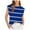 Blue, variant on TSADFHJI Long Sleeve Shirt Women Cap Sleeve Tops for Women Summer Top Basic Tee Shirts Casual Tank Loose Fit Xl White