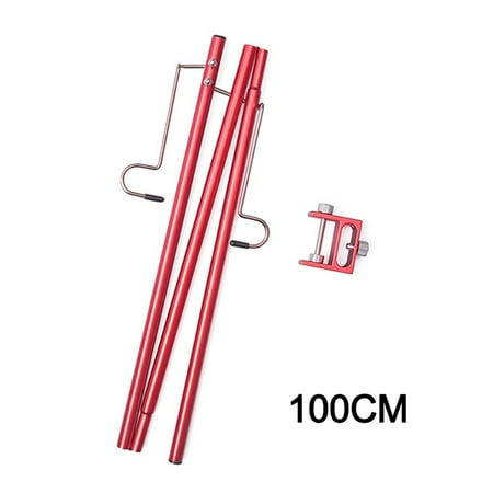 

RANMEI Camping Aluminum Alloy Foldable Lamp Post Portable Fishing Hanging Lamp Fixture