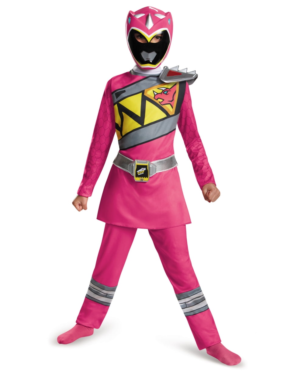 Pink Ranger Saban's Power Rangers Dino Charge Superhero Girls Costume S