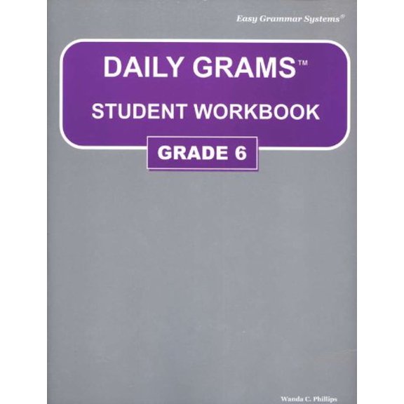 Pre-Owned Daily Grams: Grade 6 - Student Workbook (Paperback) 0936981369 9780936981369