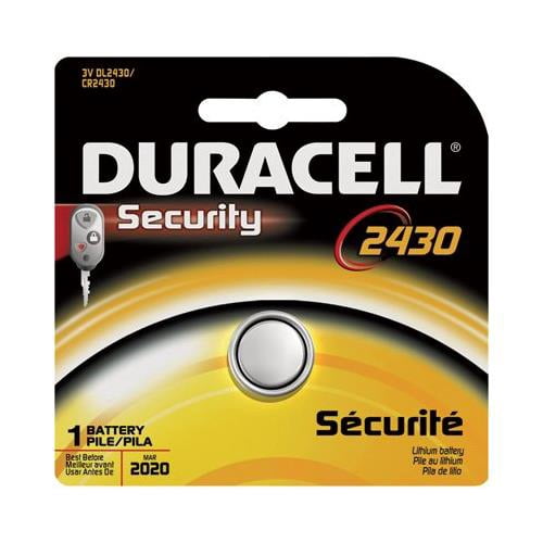 Duracell Lithium 3V Coin Cell 2430 Battery 1 Each - Walmart.com