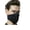 Black, variant on Neoprene Neck Strap Face Mask