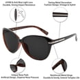 thumbnail image 2 of WEMOOTANTS Full Readers Sunglasses 1.25 for Women Brown Leopard Sun Readers 1.00 1.25 1.50 1.75 2.00 2.25 2.50 2.75 3.00 3.50 4.00, 2 of 7
