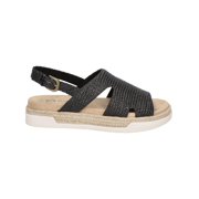 Bella Vita Womens Kato Woven Open Toe Slingback Sandals