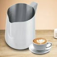 thumbnail image 4 of Pichet à Lait en Acier Inoxydable, Conception Ultramoderne de Pichet de Café en Mousse de Lait en Acier Inoxydable, 4 of 13