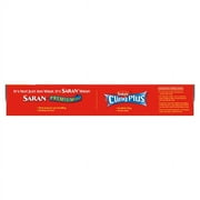 Saran Premium Plastic Wrap, 100 sq ft (2 pack) (Bundle)