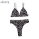 thumbnail image 2 of Traje de baño de playa de verano, traje de baño para mujer, bikini de leopardo, traje de baño dividido Zhivalor Trajes de Baño, 2 of 7