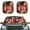 American Flag Deer Camo Hunting Forest, variant on Kuiaobaty Galaxy Wolf Butterfly Pattern 2 Pcs Auto Windshield Sun Shade Car Window Sun Shield Blocks UV Rays Exterior Accessories 28.5" x 25.5" Universal Fit Cars Trucks SUVs