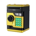 thumbnail image 1 of Alcancía Electrónica Cajero Automático Contraseña Caja Fuerte Huella Digital Inteligente Banca Automática Regalo para Niños, 1 of 5
