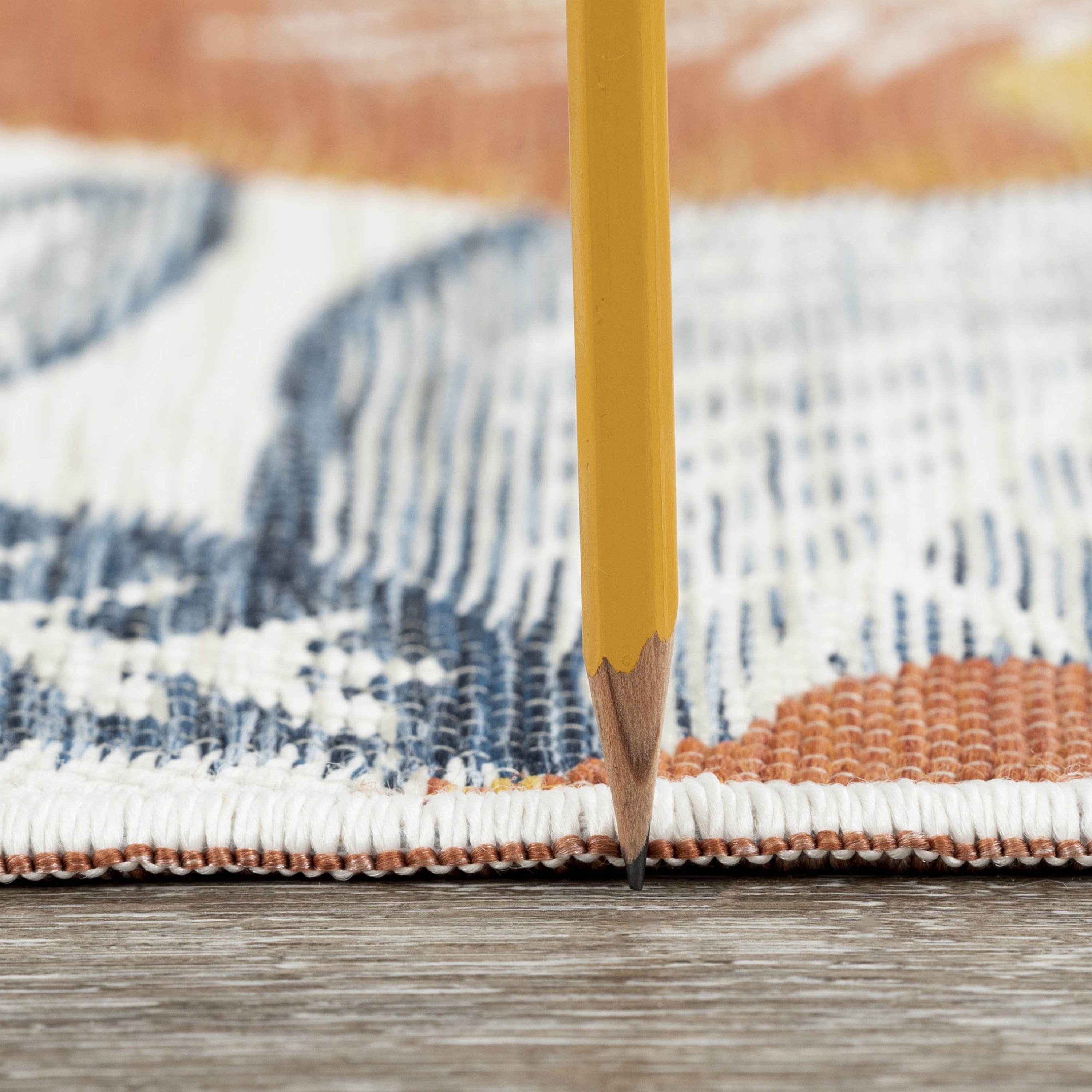 2x3 Water Resistant, Small Indoor Outdoor Rugs for Patios, Front Door Entry, Entryway, Deck, Porch, Balcony | Outside Area Rug for Patio | Multi-Color, Floral | Size: 2' x 3'