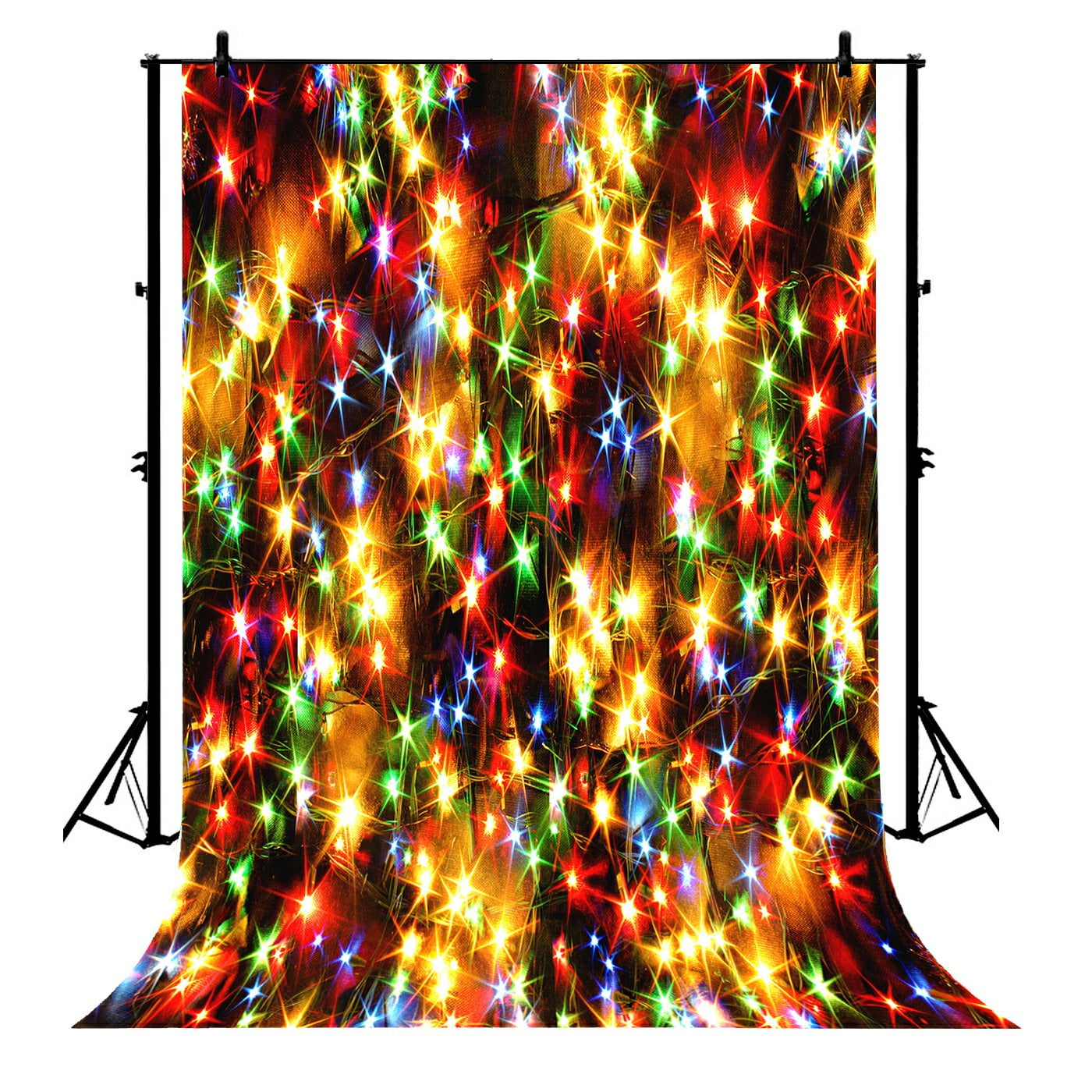 Gckg 7x5ft Glitter Curtains Background Polyester Photography