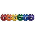 thumbnail image 1 of Set de 6 Balones de Fútbol de Goma Talla 4 Champion Sports en Colores Surtidos, 1 of 9