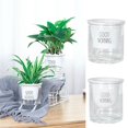 thumbnail image 1 of cdar 2 Sets Plant Planter Glass Vase Holder Tabletop for Hydroponics Home Garden Office Decoration, 1 of 8