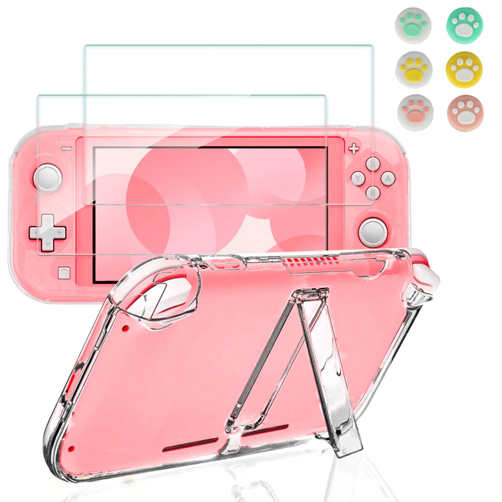 Case Cover Set Fit for Nintendo Switch Lite, EEEkit Protective Cover Protector Case Compatible Switch Lite 2019 Console w/Shock-Absorption & Anti-Scratch Design, NS Lite Accessories11 Walmart.com