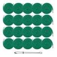 thumbnail image 1 of Uxcell 20pcs Cuerdas de Cordón 51" Reemplazo de Cordón de Sudadera con Enhebrador Fácil para Sudaderas, Pantalones, Chaquetas, Gorras, Bolsas, 1 of 7