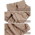 thumbnail image 5 of Women Cropped Puffer Vest Stand Collar Sleeveless Zip Up Padded Gilet Outerwear, 5 of 6