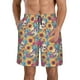 thumbnail image 1 of Fotbe colorful Skull sunflower Trajes de Baño Estampados para Hombre, Shorts de Verano de Secado Rápido, Ropa de Playa, Bañadores-XX-Large, 1 of 6