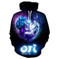 thumbnail image 2 of Ori and the Will of Wisps Game Cosplay Hoodie 3D Print Costume Jacket Hoodie Sudadera Otoño Jersey Jersey01XXL Deng Xun unisex, 2 of 2