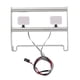 thumbnail image 1 of Parachoques delantero de metal con luz LED para Axial SCX10 90046 GEN8 RC 1:10 Rock Plata, 1 of 9