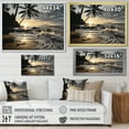 thumbnail image 4 of Designart "Tropical Escape Beach Photo IV" Nautical & Beach Floater Framed Canvas Art Print, 4 of 7