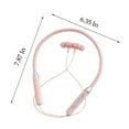 thumbnail image 6 of Kyusrd Neckband Bluetooth Headphones,HD Stereo Wireless Sports Earphones,Around Neck Bluetooth Headphones Noise Cancelling Mic,Magnetic Attraction, 6 of 7