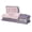 Lilac, variant on Overnight Caskets Lincoln Cherry Steel Funeral Casket, Rectangular with White Velvet Interior