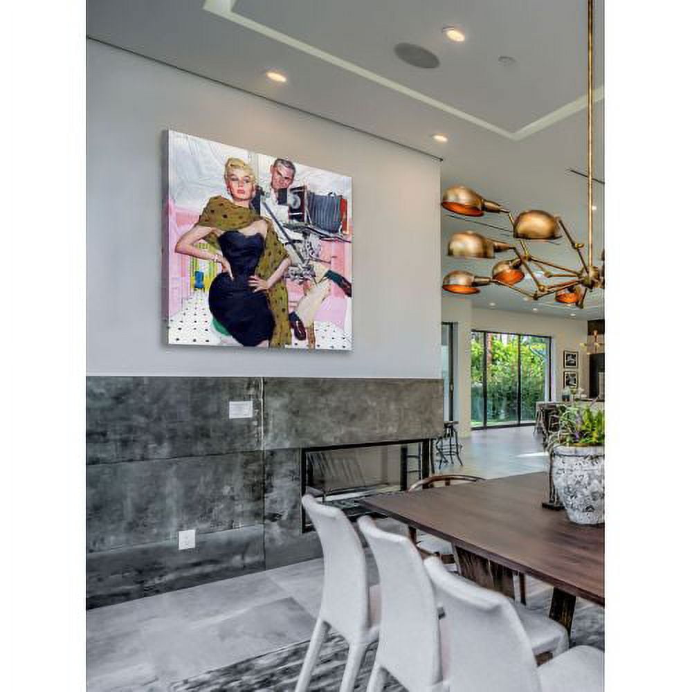 "Model Wife" Painting Print on Wrapped Canvas