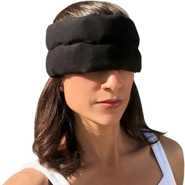 Headache Hat Halo wearable ice pack for migraines and tension