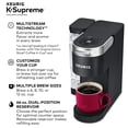 thumbnail image 2 of Cafetera Keurig K-Supreme con cápsulas K-Cup de una sola porción, color negro, 2 of 5