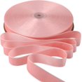 thumbnail image 1 of BokingOne Vintage Pink Velvet Ribbon, 1 Inch X 30Yds Single Face Velvet Ribbon for Gift Wrapping, Christmas Wrapping Bows, Wedding Decor, Home Decorating, DIY Crafts Decor, 1 of 6