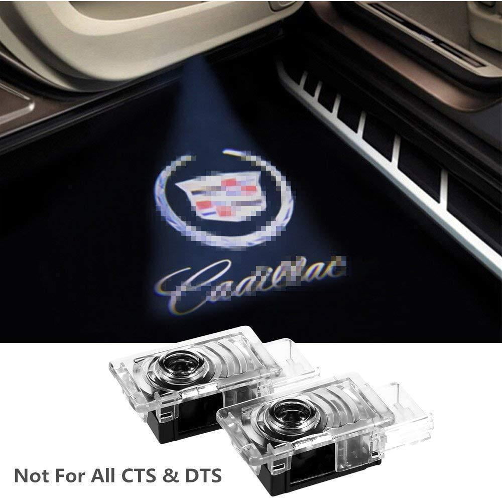 2x Ghost Shadow Projector Laser Logo LED Door Step Light Courtesy for Cadillac