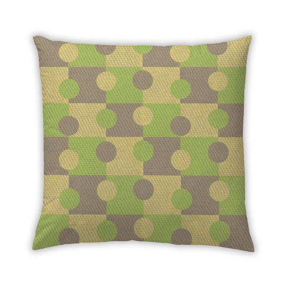 Ahgly Company Indoor Square Contemporary Throw Pillow, 18 inch by 18 inch