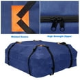 thumbnail image 2 of Mistaha Sac Cargo de Toit en Toile Oxford Imperméable 600D Robuste, Couleur Bleue, pour Rangement et Voyage, 2 of 6