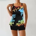 thumbnail image 3 of Womens Swimsuits Plus Size Printing Bikini Split Swimsuit Suit, Polyester Spandex for Summer Beach & Pool, 3 of 4