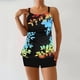 thumbnail image 3 of Traje de Baño de Mujer Más Tamaño de Impresión Bikini Traje de Baño Dividido, Poliéster Spandex para la Playa Del Verano Y la Piscina, 3 of 4