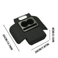 thumbnail image 3 of Mother's Day Gifts,Car Armrest Box Pad,Universal Tissue Box Storage,Multifunctional Elbow Pad for Car,Armrest Heightening Pad for Vehicle Interior Organization,Storage Trunks & Bag|Pu, Black-792, 3 of 8