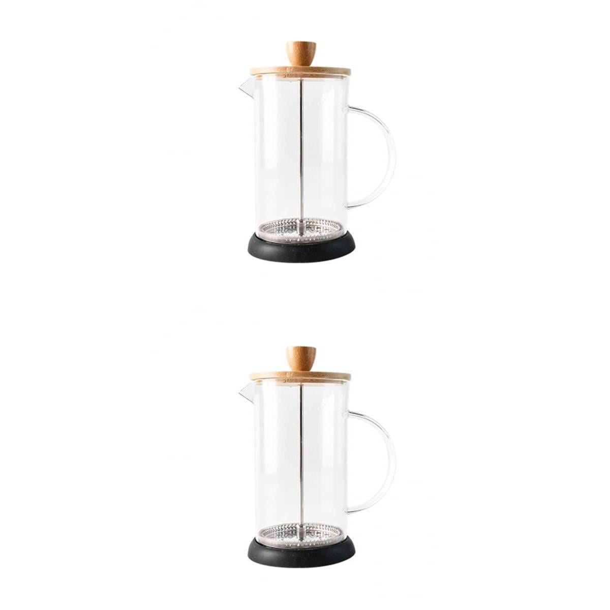 French Press Kettle,French Press Coffee Maker Filter Kettle Glass