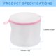 thumbnail image 2 of Uxcell 4Pack 6.3x6.7Inch Cylinder Mesh Laundry Bags Bra Washing Bag for Underwear, Pink Zipper, 2 of 7